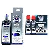 nettoyeur vapeur fer a repasser polti produit 1: Un nettoyant efficace : une dose, soit un flacon de 500ml, garantit un détartrage rapide et sans effort / Après un temps de pose de 20min, ajouter l'eau chaude et patienter 10min, vider la solution