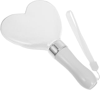 UKCOCO Barra Luminosa Corazón Decoración Forma Portátil Varita Mágica Batería Fiesta Color Luminoso Alegría Ligero Batería Luz Intermitente De Fiesta Blanco Abdominales
