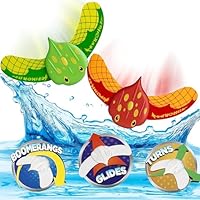 sizzlepop Unterwasser Glider, Pool Spielzeuge, Tauchspielzeug, Pool Toys, Drücken Sie einfach den unter die Wasseroberfläche und er bewegt Sich wie EIN Kleiner Fisch (S)