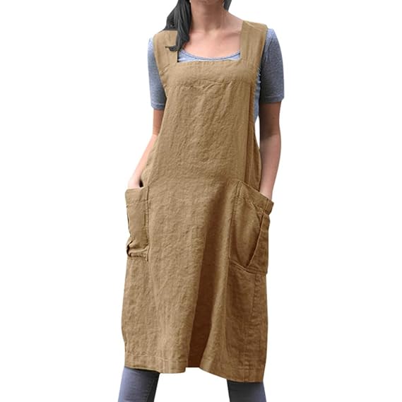 pinafore with pockets