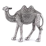 Farbe: silber pajoma Deko Kamel \'\'Lincoln\'\', Gr. S H 12 cm