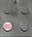 "LOVE" Oreo Cookie Sandwich Chocolate Candy Mold 1627