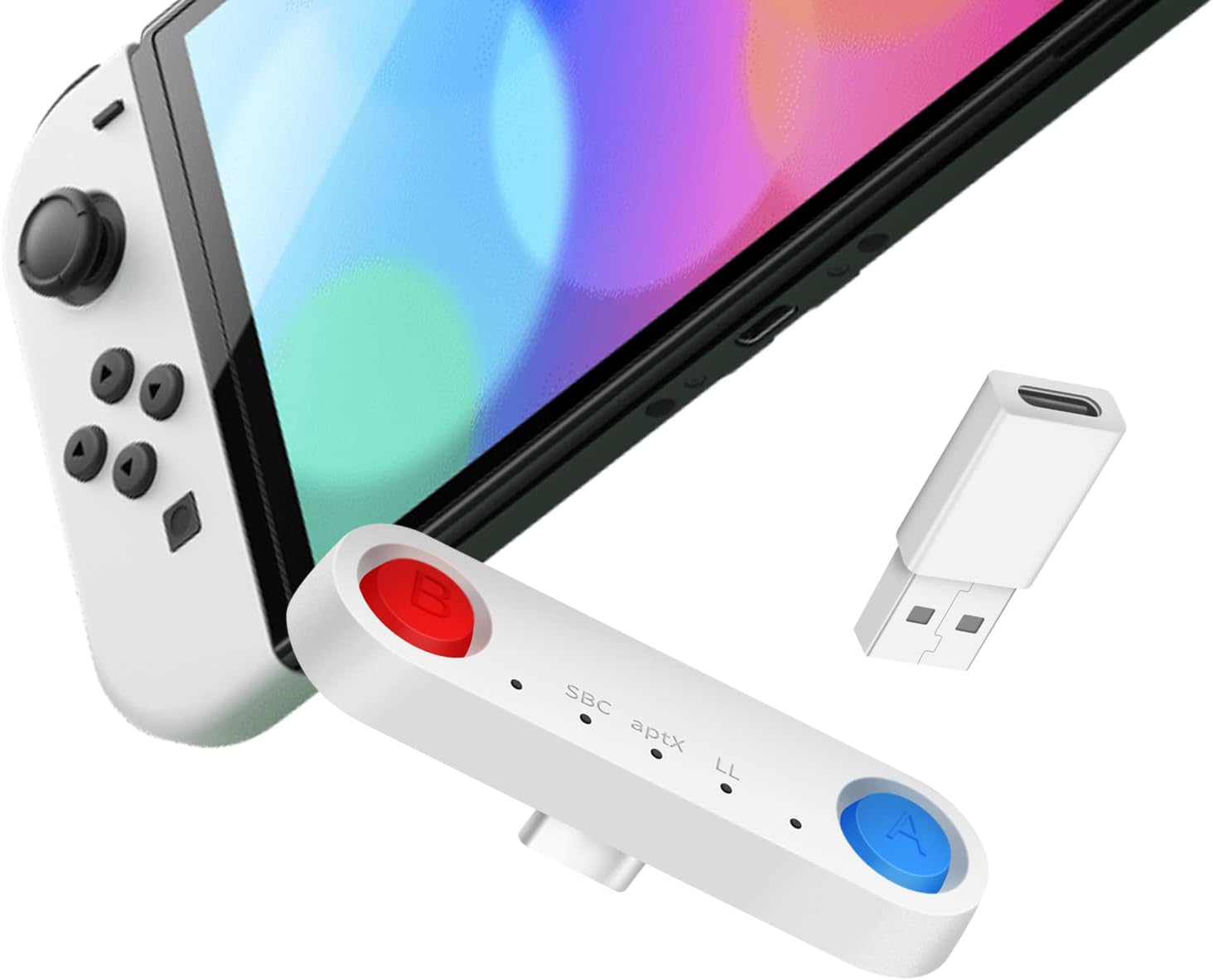 Amazon Co Jp Bluetooth5 0 Aptxll低遅延 Switch Oled Lite用 Bluetooth オーディオアダプター トランスミッター Bluetoothヘッドセットアダプター 無線 ワイヤレス 超薄型 オーディオアダプター Usb C Bluetoothレシーバー 遅延なし Switch Switch 有機elモデル Lite