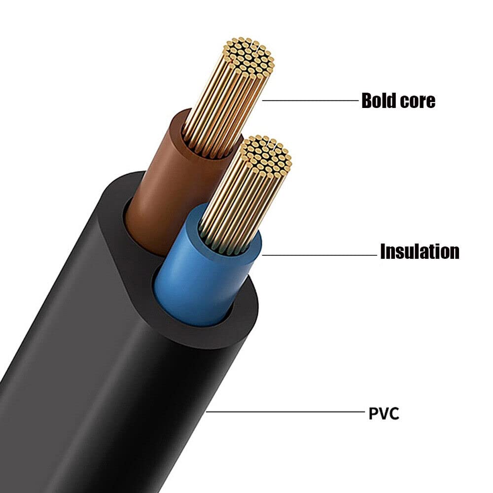 DKKPIA AC Power Cord for Ryobi Cordless 40V Lithium-ion Baterry OP4026 Charger OP400
