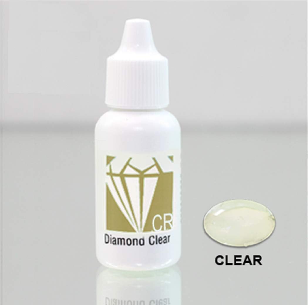 DiamondClear Windshield Repair Resin CR - Glass Nano Repair Fluid for Fixing Long Cracks - 15cc