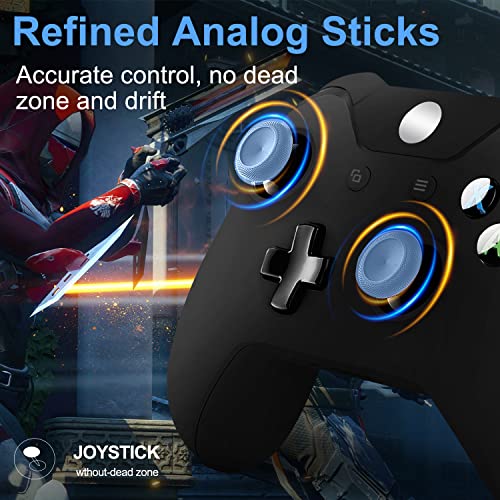 Wireless Controller Compatible With Xbox Series X/Xbox Series S/Xbox One/Xbox One S/Xbox One X/One Elite/Windows 7/8/10/, Wireless Xbox Pc Gamepad With 3.5Mm Audio Jack-Black #TOP3