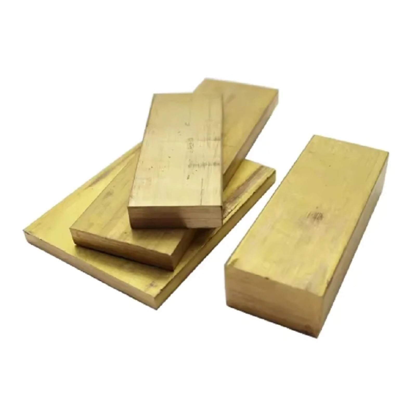 Plaque En Laiton Bande de barre plate en laiton H59, épaisseur 2 3 4 5 6 8 10 12 15 20mm, plaque tôle solide et pure, longueur 100 200 500mm, 1 pièce(Length 500mm 1pc,3x15.0mm)