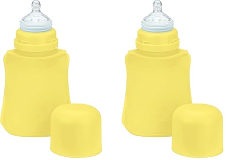 green sprouts Sprout Ware - Bolsillo para bebé hecho de silicona y plantas (8 onzas), bolsillo de plástico de silicona no tóxica a base de plantas,