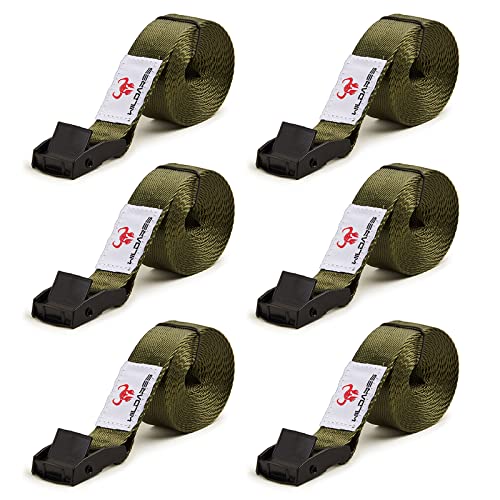 WILDARES Trail Cam Straps, Game Camera Strap with Long-Lasting Alloy Buckle, Wildlife Trial Camera Accessories,Durable Nylon Fiber, Deer Camera Tree Belts (6)