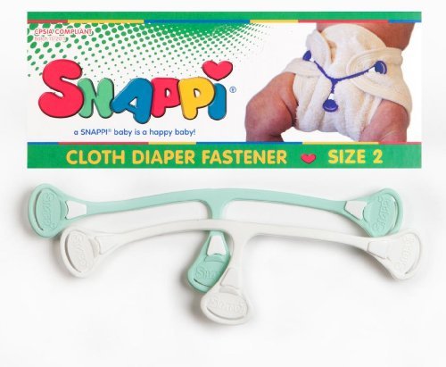 Baby Diaper Fastensers - Size 2 (Toddler) Pack Of 2 Mint Green & White Color: Toddler Sized Mint and White (Size 2), Model: