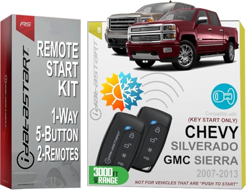 Engineering Information - Intermittent No Start - 2020-2021 Chevrolet Silverado & GMC Sierra 6 iDatastart 3000FT Range Remote Starter Kit Compatible with Chevrolet Silverado (2007-2013) | GMC Sierra (2007-2013) | 🗹 Key-Start Ignition Models (1-Way, 5-Button)