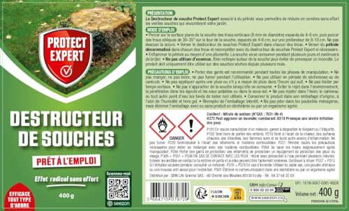 Destructeur de souche Protect Expert poudre action rapide 400g efficace - 2