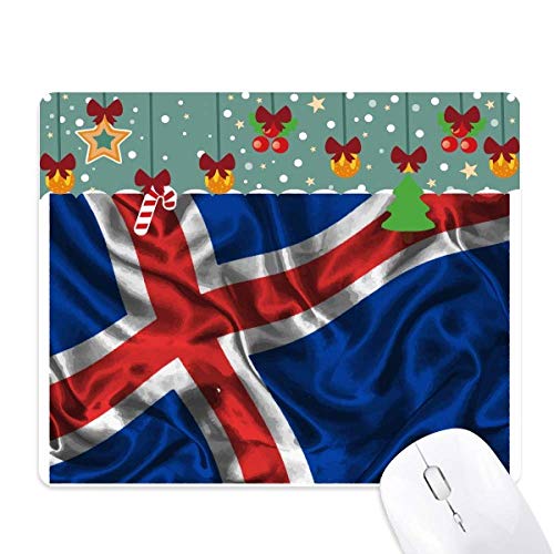 Tapis de souris Islande en caoutchouc et soie pour bureau