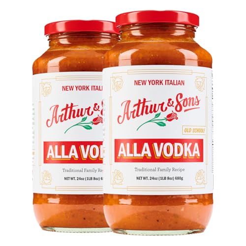 Arthur and Sons Vodka Sauce - Authentic Italian Recipe, Premium