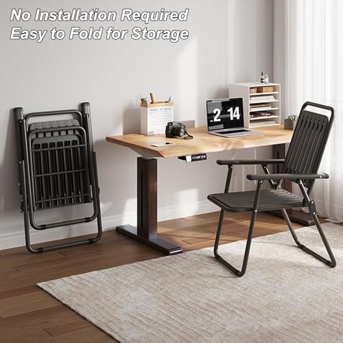 Chaise pliante avec accoudoirs pour régler les problèmes de sol - 6