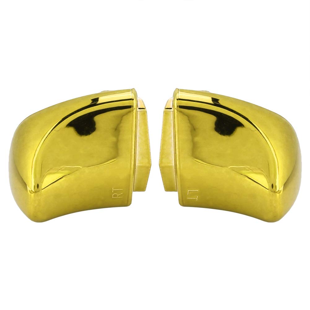 FAMKIT for Xbox One Elite Replacement Full Buttons Bumper Triggers T6 T8 Screwfor Xbox One Controller ( Gold )