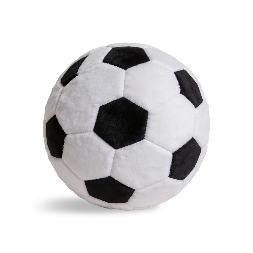 XPJBKC Football Plush Toy, 35cm Soft Baby Ball, Toddler Football, Soft Baby Football Toys, Baby Boy Gifts, Soccer Throw Pillow, Home Decor, 2026 World Cup Football Pillow