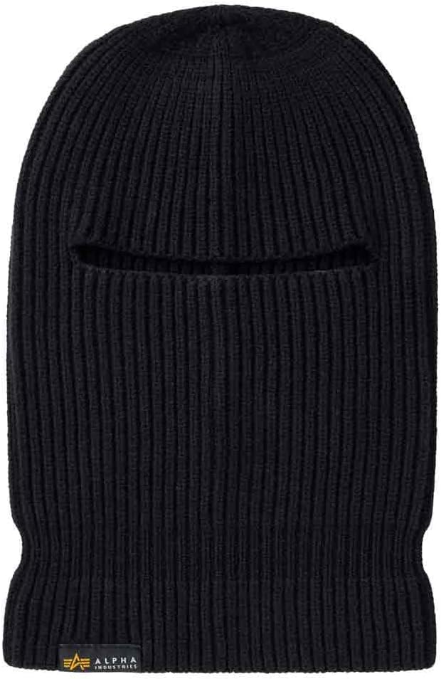 Alpha Industries Mens Label Balaclava Mütze
