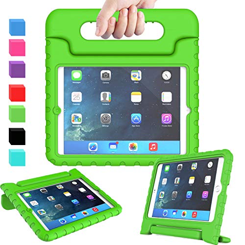 AVAWO Kids Case for iPad mini 1 2 3 - Light Weight Shock Proof Handle Stand Kids for iPad mini, iPad mini 3rd Generation, iPad mini 2 with Retina Display - Green