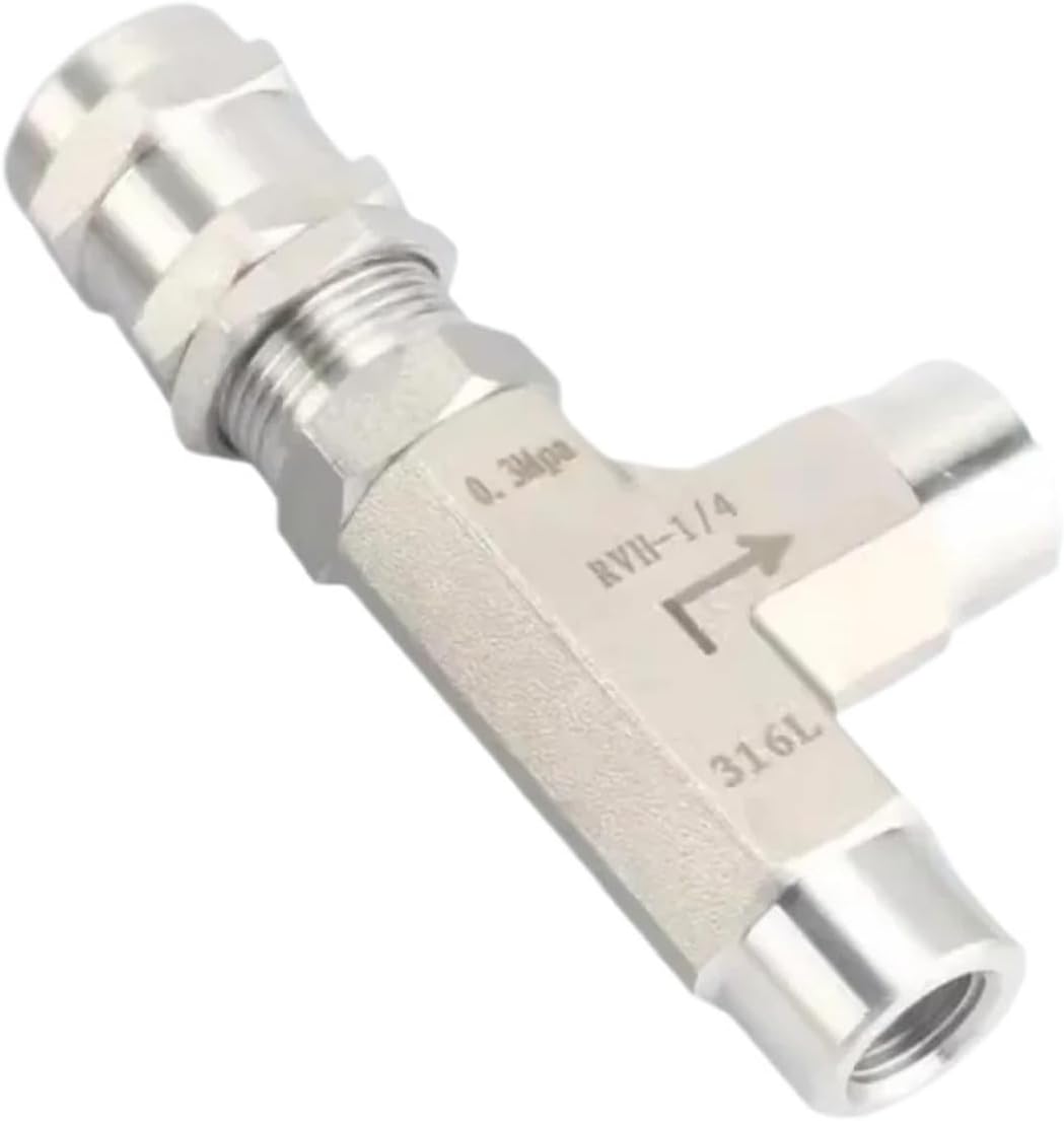 1/4インチ 3/8インチ 1/2インチ BSP NPT メス オス エルボ 90度 316L ステンレススチール 調節可能なスプリ