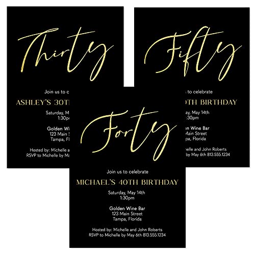 Custom Birthday Invites by The Invite Lady