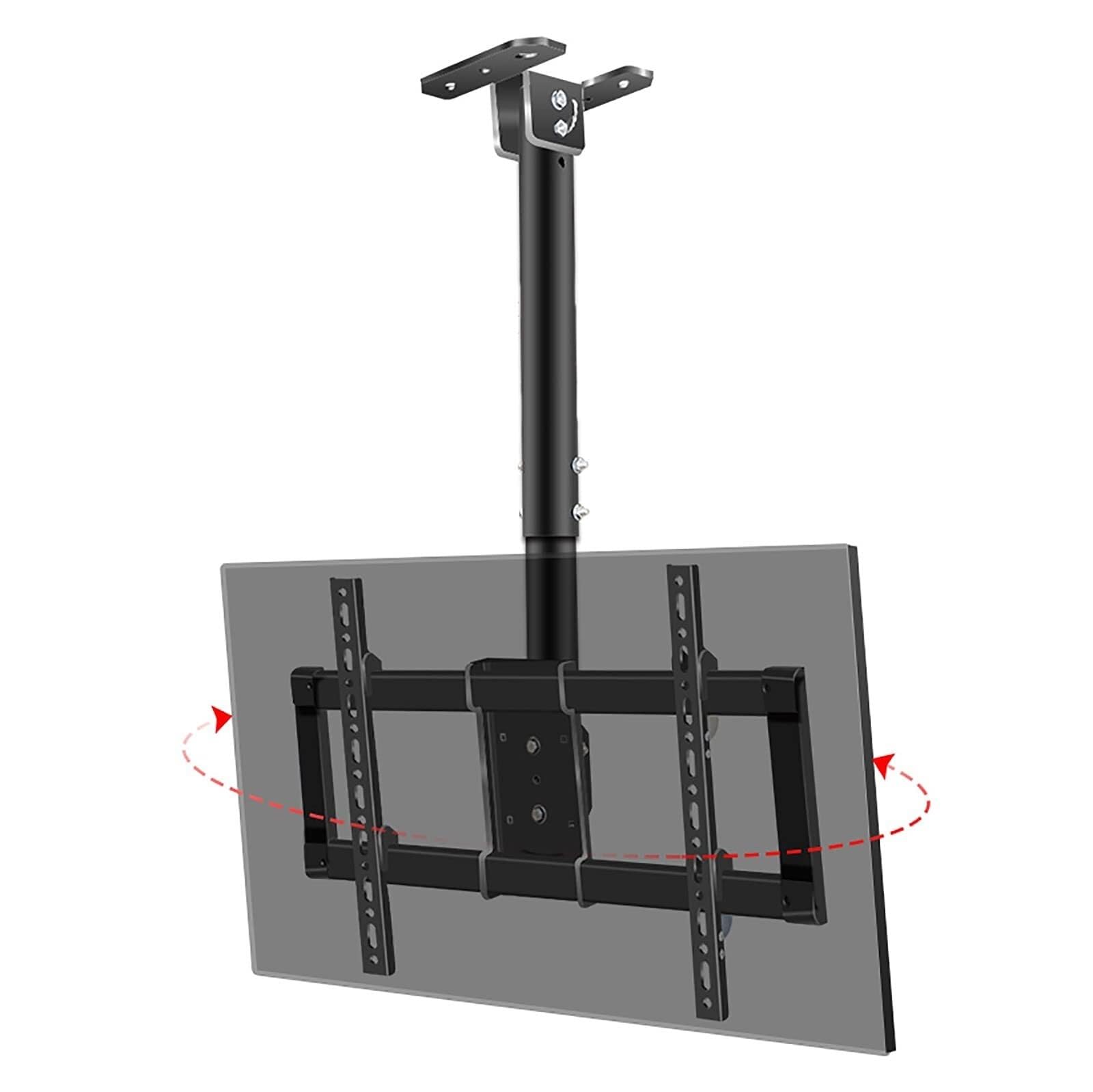 Support de plafond TV structure robuste pour grand televiseur LED 39 a 90