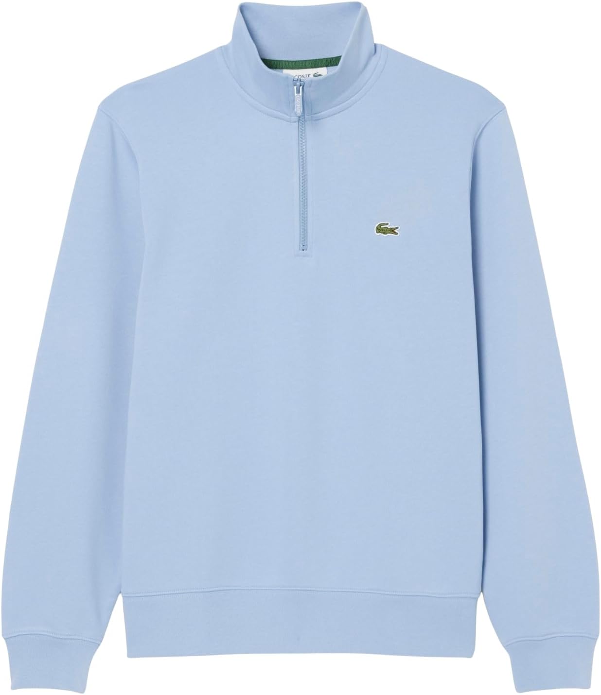 mens Core Collection Regular Fit Classic Zip Up Mock Neck Sweatshirt