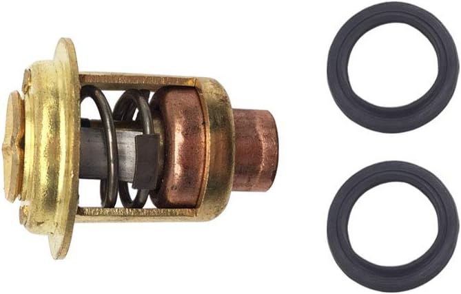 5005440 8330720 777260 Thermostat with Gasket for Mallory Marine Evinrude Johnson Sierra Marine