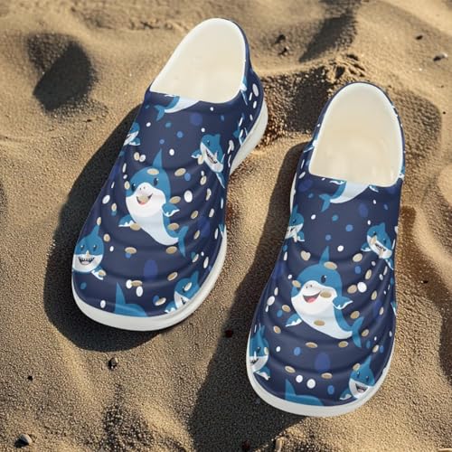 Kids Water Shoes for Boys Girls Cartoon Quick-Dry Water Sandals Slip-On for Swimming, Beach & Garden Play3