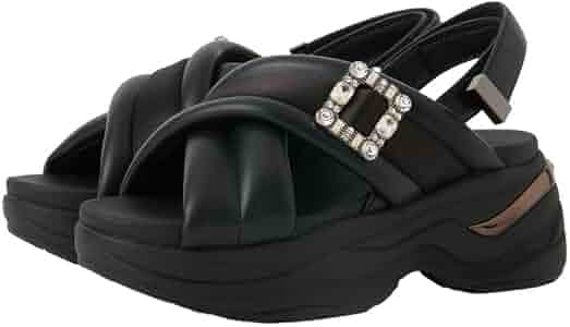 ダイアナ クロス スポーツサンダル 黒 24.5 Amazon | [ダイアナ] ﾌﾟﾗｽﾀﾞｲｱﾅ サンダル 黒 ブラック 24.0cm