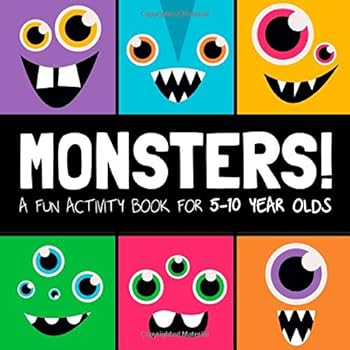 Paperback Monsters!: A Fun Activity Book for 5-10 Year Olds! Book