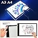 Produktbild LED Grafiktablett Lightbox Touchpad Bleistift Skizze Animation für Kunst, Kunsthandwerk , Design, Zeichnung, Schablonieren, Tätowierung und Fotoarbeit (A4)