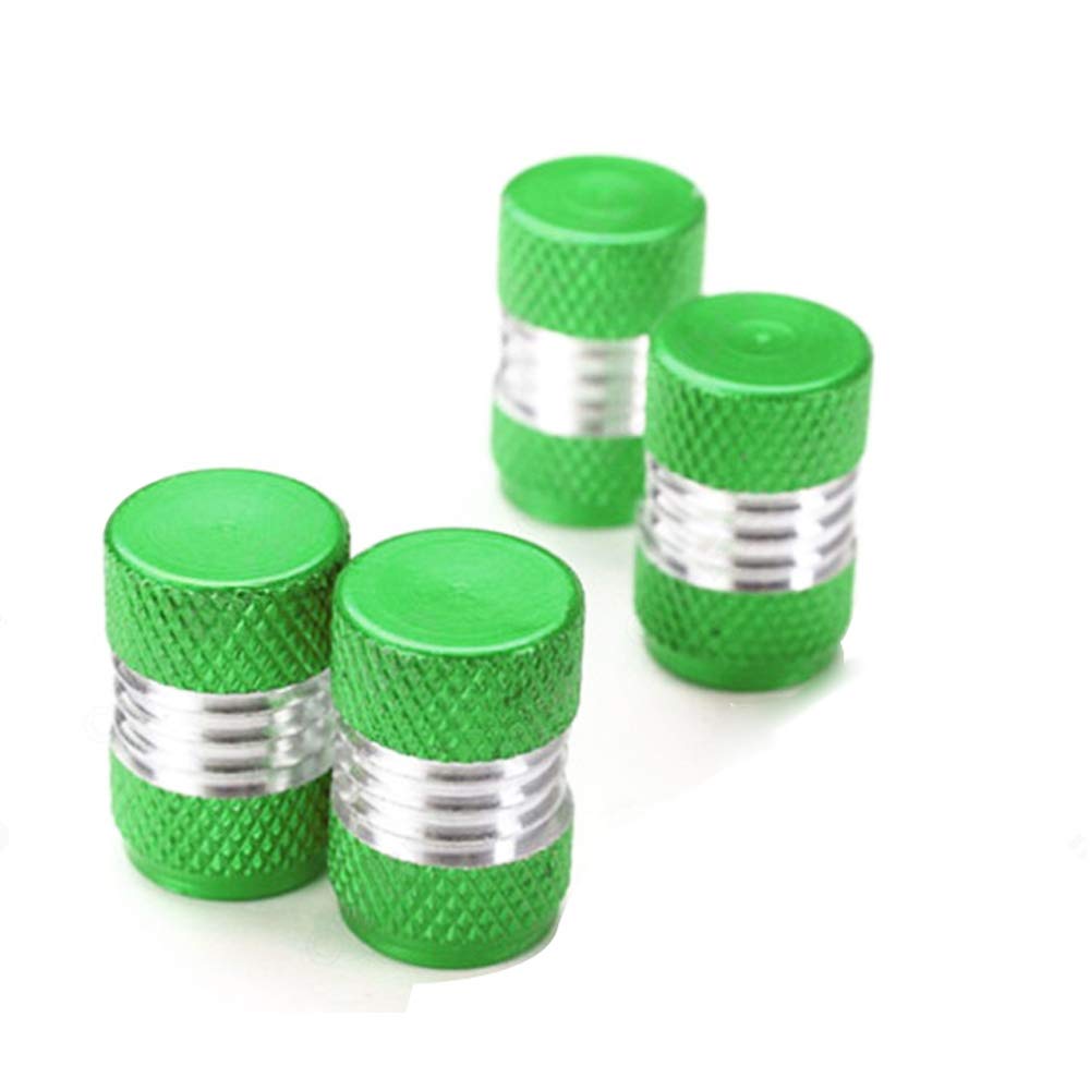 50 Bouchons Valve Pneu Greluma - Aluminium, 10 Couleurs, Avec Joint Étanche