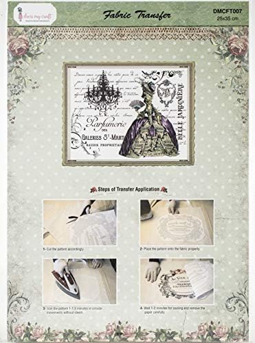 Dress My Craft Fabric Transfer Sheet 24X34cm-European, European Queen