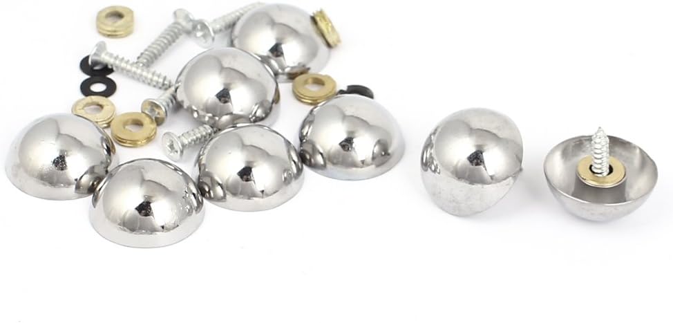 23mm Cap Quality Parts Dia Metal Semisphere Renovation Tacks Decorative Mirror Nails 8Pcs Model:94as268qo572