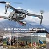 Drone with Camera 4K for Kids Adults, Brushless Motor Mini Foldable RC Drones with Propeller Guards for Beginners, One Key Take Off/Land, Voice Control, Anti-Lost Alarm, Gift Toys for Men Boys