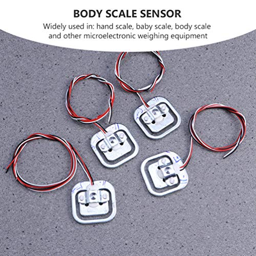 Scicalife 5Pcs Corpo Load Cell Pesando Sensor 50Kg Resistência Strain Meia-Ponte Escala Humana Senso