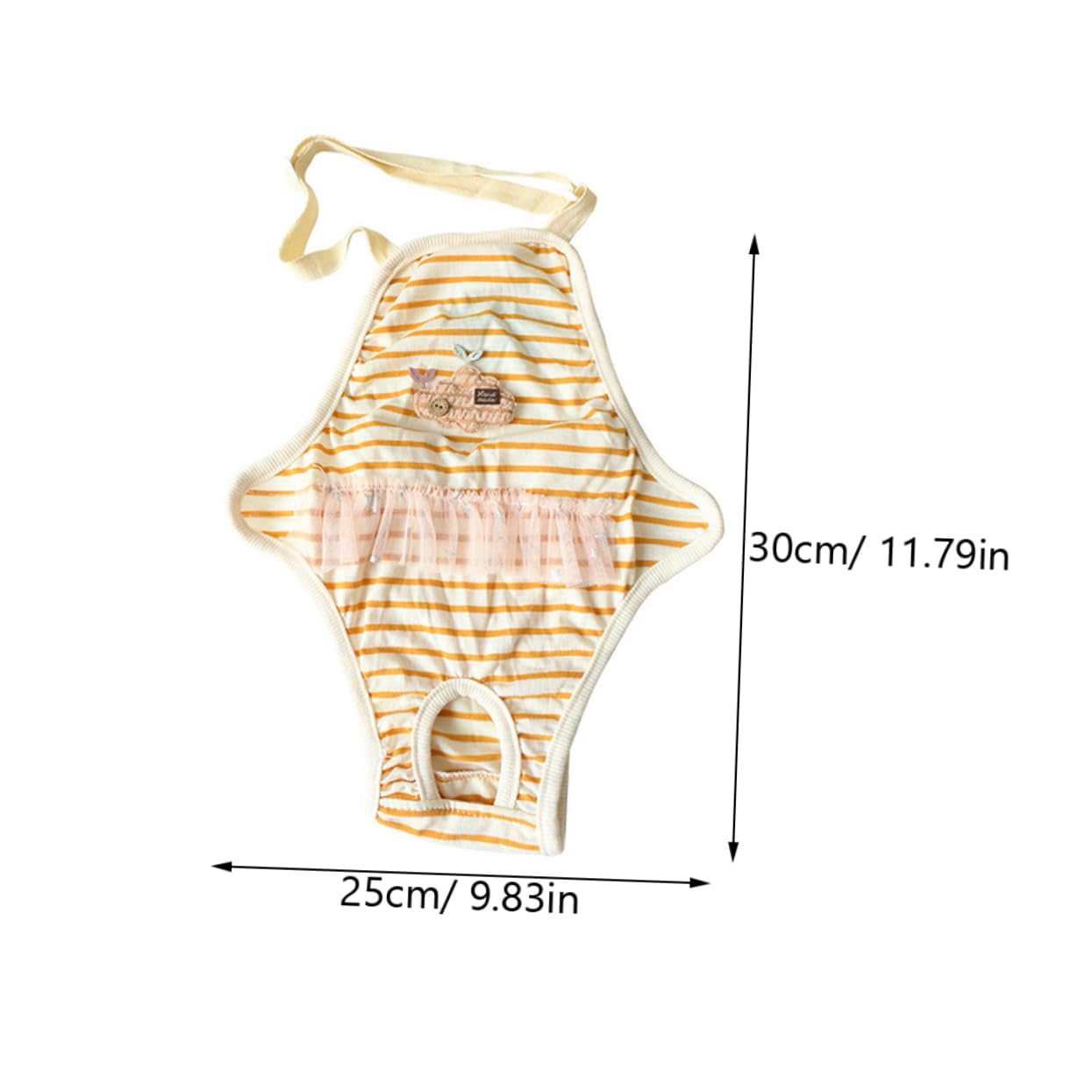 GRIRIW Female Dog Diapers Dog Sanitary Pants Puppy Diaper Panties Pet Supply Breathable Nappy Panties