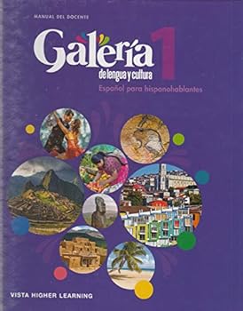 Hardcover Galeria 1: de lengua y cultura (Espanola para hispanohablantes) Manual Del Docente Book
