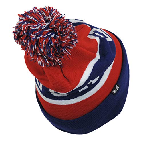 USA Red White & Blue Knitted Stocking Cap w/ Pom Pom4