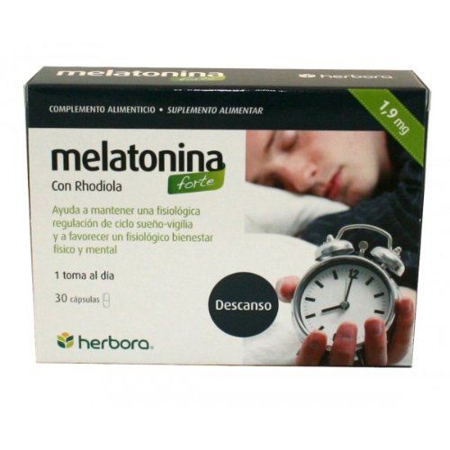 Herbora - Melatonina Forte 30 Cap He