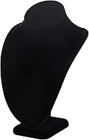 Vista 1 de Polmart P26-BL Collar Busto, Terciopelo Negro, 10