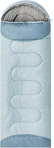 Saco de dormir de 0 grados para adultos, compacto, ligero, para clima frío, para 2-3 estaciones, camping, mochilero, se adapta a 5°F ~ 50°F, 4.3
