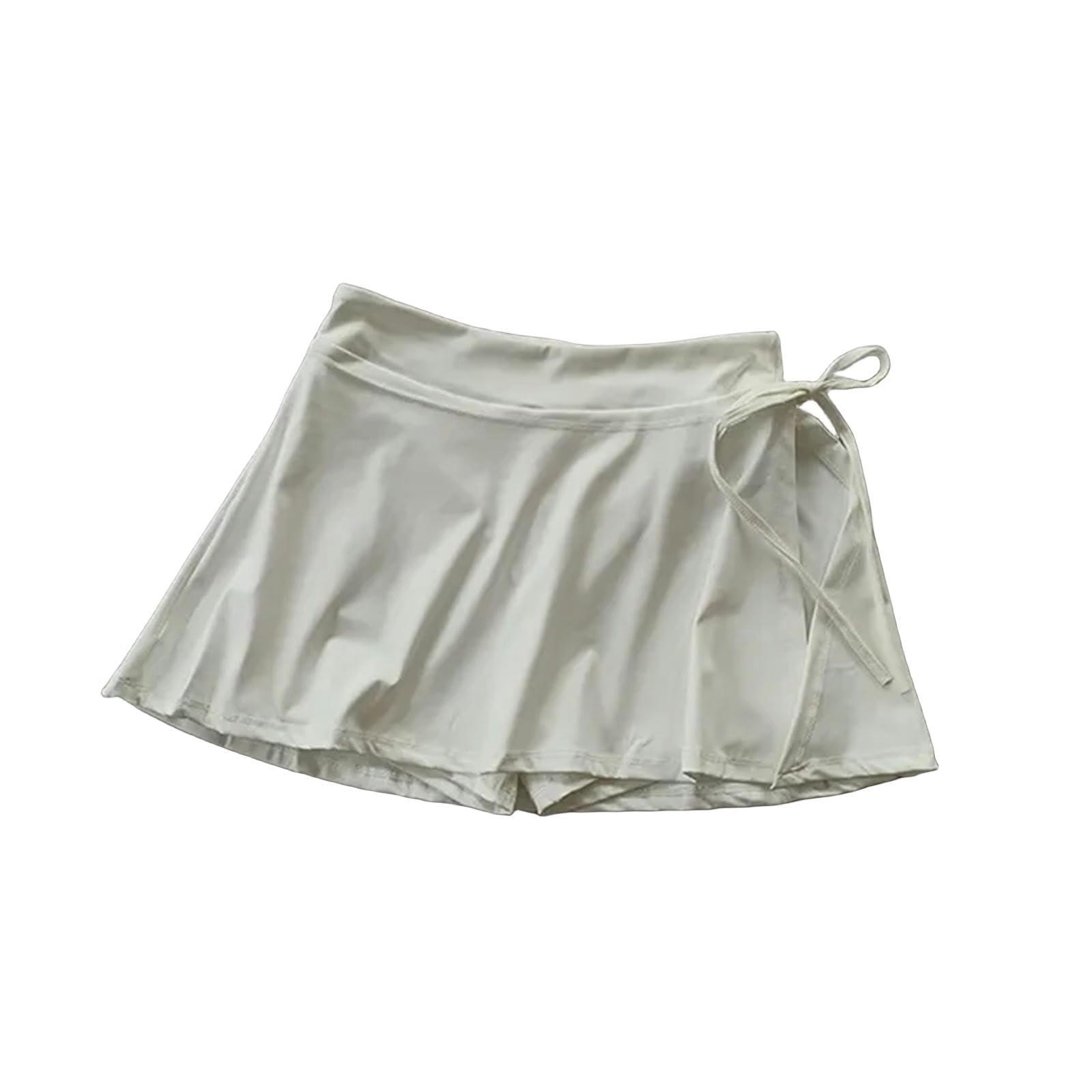 Jupe de Tennis Femmes Deux en Un Running Sport Jupe Shorts Taille Haute Volleyball Golf Jupe Tennis Sport Jupe