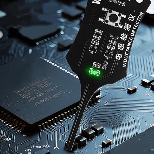 W01 Inductance Tester, Green Light Type-c Powered High One-Button Detection Tool for PCB Repair Electronic Troubleshooting Circuit Board Maintenance - Thumbnail 7