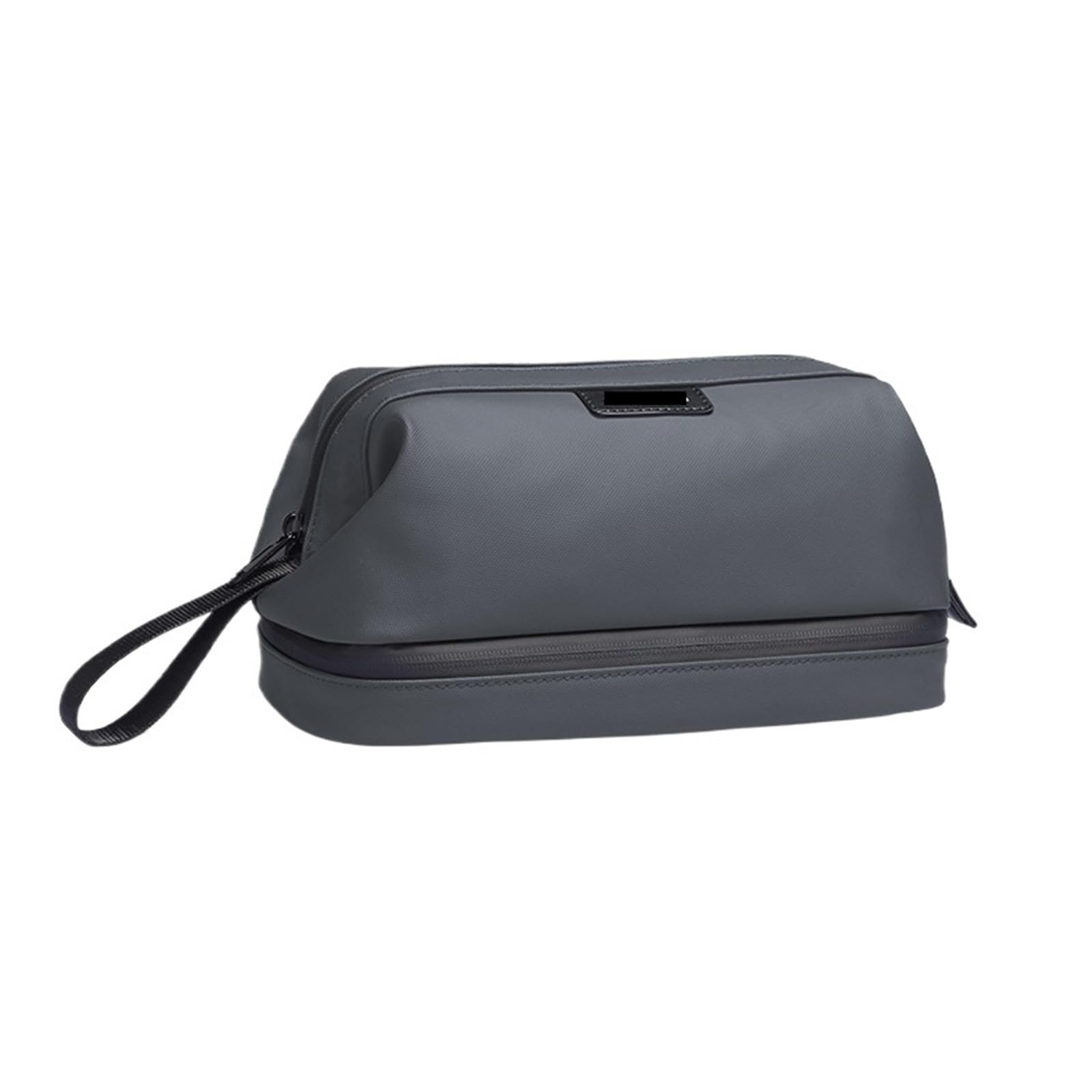 Borsa da viaggio for uomo, organizer for articoli toeletta, beauty case - Custodia durevole for prodotti essenziali for la cura personale Beauty Case da Viaggio(GRAY)