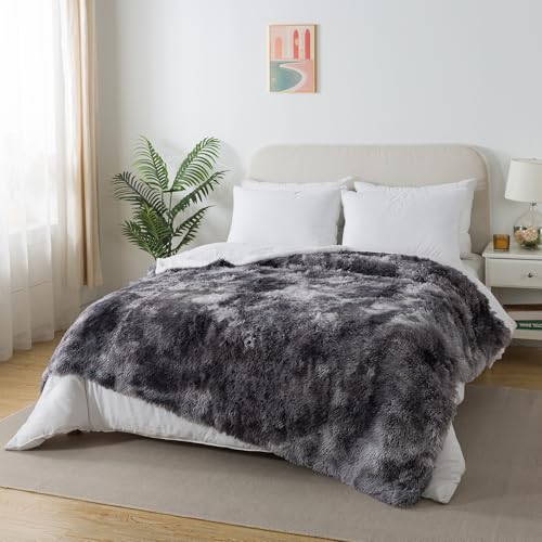 Couverture polaire douce thermique DJDEA 130 x 160 cm lavable