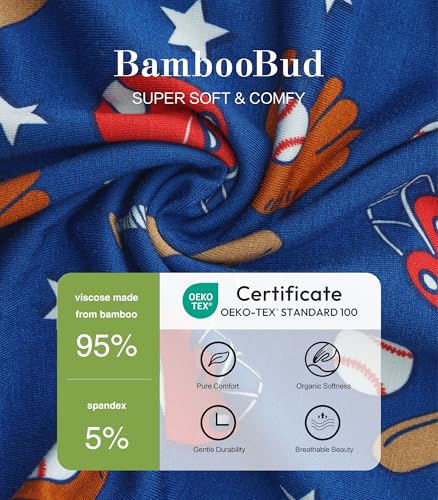 Toddlers Pajama Set Baby Girls Boys Pajamas Soft Viscose from Bamboo Long Sleeve Snug Fit Sleepwear3