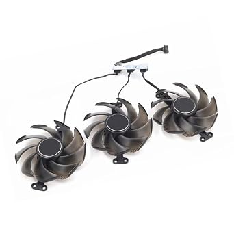 TH9520B2H-PCB01 Graphics Card Cooling Fan Replacement for Palit RTX 4070 Ti RTX 4080 RTX 4090 GameRock Cooler Fan 3 Pcs