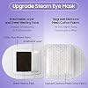 BeHoomi Steam Eye Mask, 10Packs Heated Eye Mask, Self Heating Disposable SPA Warm Compress for Eyes Sleep Mask, Travel Essentials & Relaxation Gifts for Women (Lavender Scent)